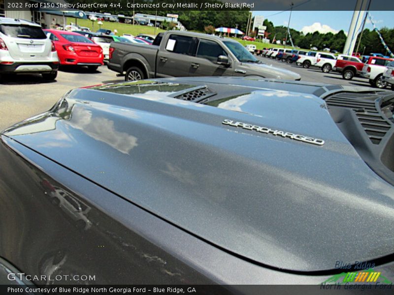 Carbonized Gray Metallic / Shelby Black/Red 2022 Ford F150 Shelby SuperCrew 4x4