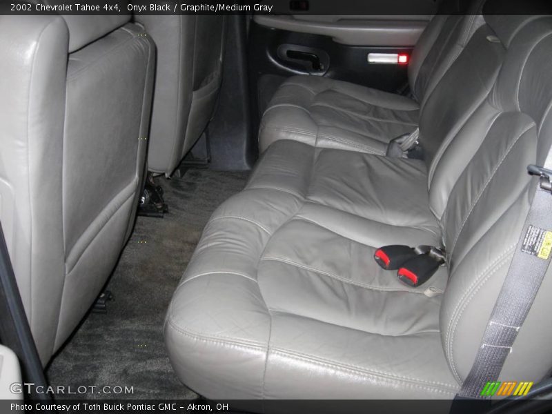 Onyx Black / Graphite/Medium Gray 2002 Chevrolet Tahoe 4x4