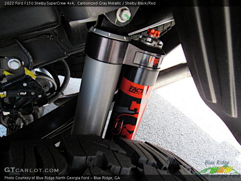 Undercarriage of 2022 F150 Shelby SuperCrew 4x4