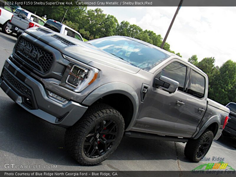 Carbonized Gray Metallic / Shelby Black/Red 2022 Ford F150 Shelby SuperCrew 4x4
