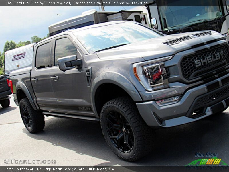 Carbonized Gray Metallic / Shelby Black/Red 2022 Ford F150 Shelby SuperCrew 4x4