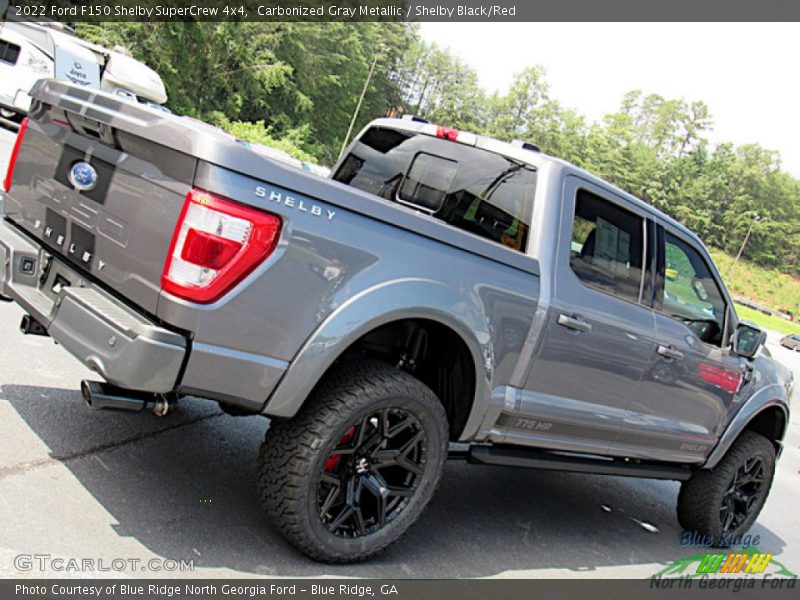 Carbonized Gray Metallic / Shelby Black/Red 2022 Ford F150 Shelby SuperCrew 4x4