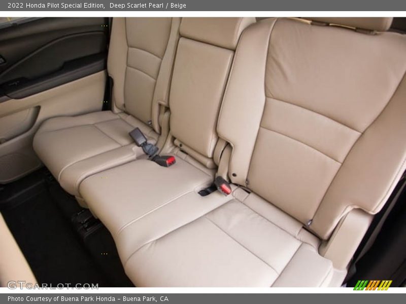 Deep Scarlet Pearl / Beige 2022 Honda Pilot Special Edition