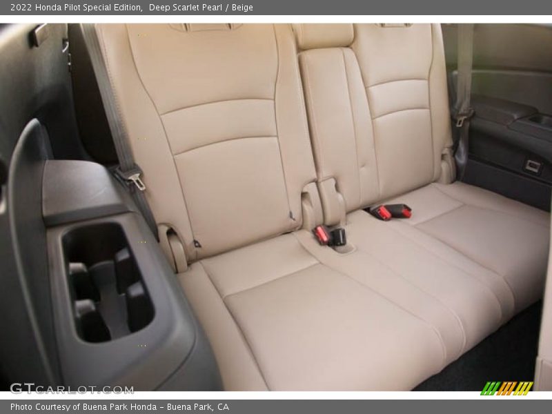 Deep Scarlet Pearl / Beige 2022 Honda Pilot Special Edition