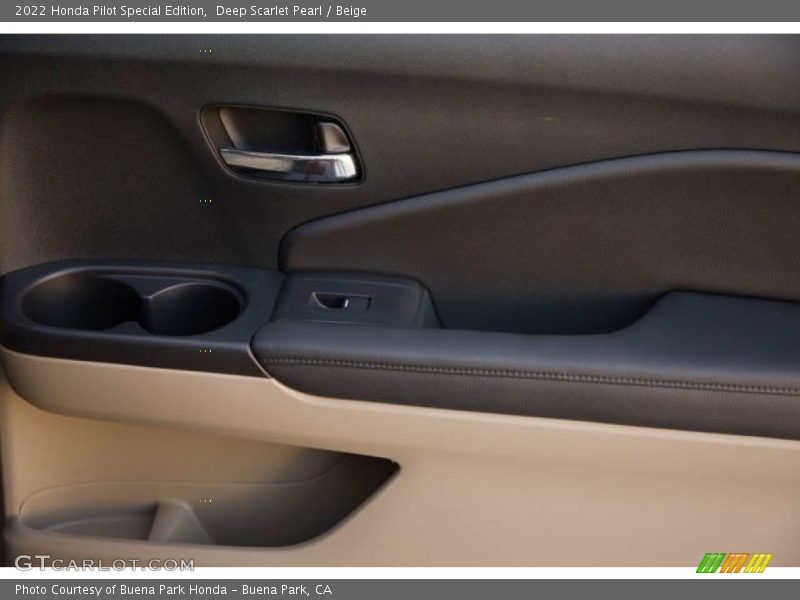 Deep Scarlet Pearl / Beige 2022 Honda Pilot Special Edition