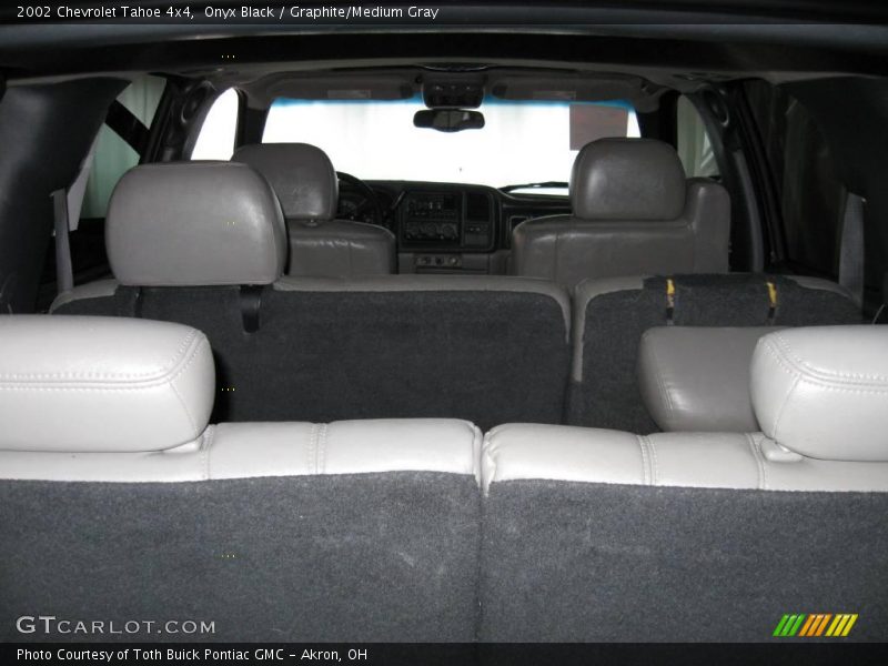 Onyx Black / Graphite/Medium Gray 2002 Chevrolet Tahoe 4x4