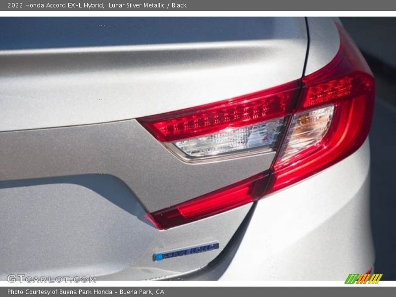 Lunar Silver Metallic / Black 2022 Honda Accord EX-L Hybrid