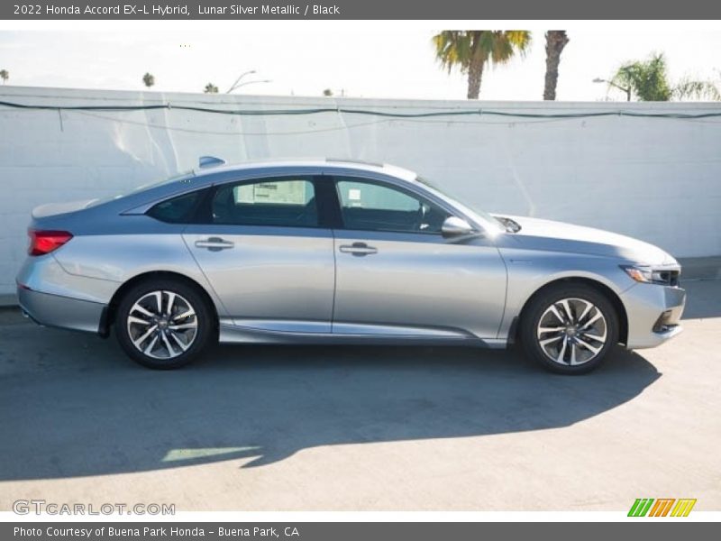 Lunar Silver Metallic / Black 2022 Honda Accord EX-L Hybrid