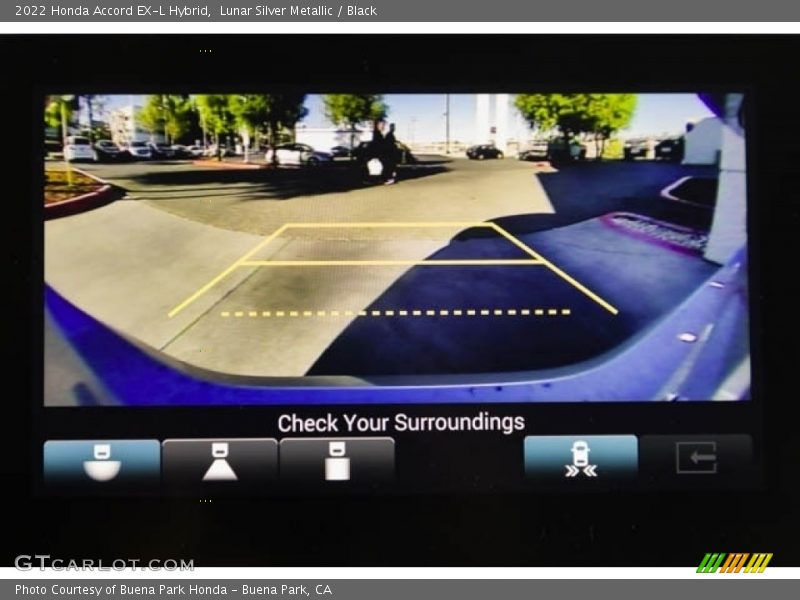 Lunar Silver Metallic / Black 2022 Honda Accord EX-L Hybrid