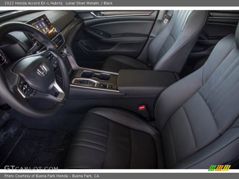 Lunar Silver Metallic / Black 2022 Honda Accord EX-L Hybrid