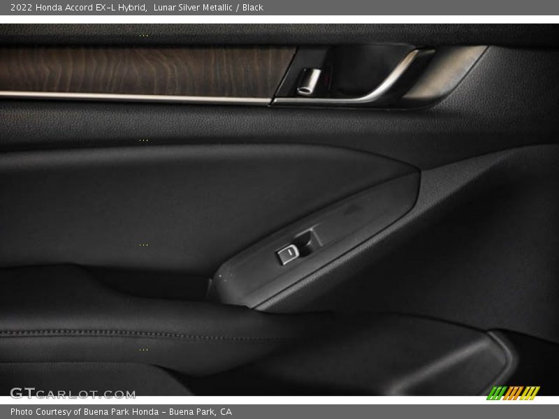 Lunar Silver Metallic / Black 2022 Honda Accord EX-L Hybrid