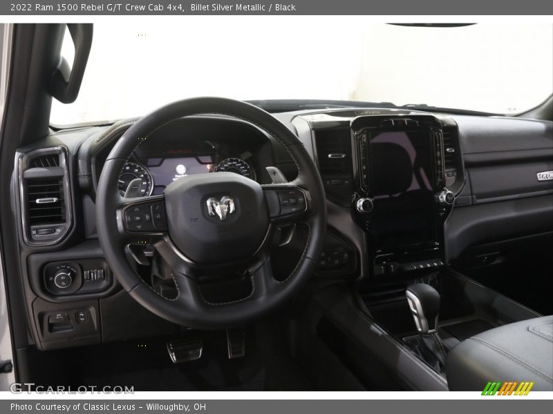 Dashboard of 2022 1500 Rebel G/T Crew Cab 4x4