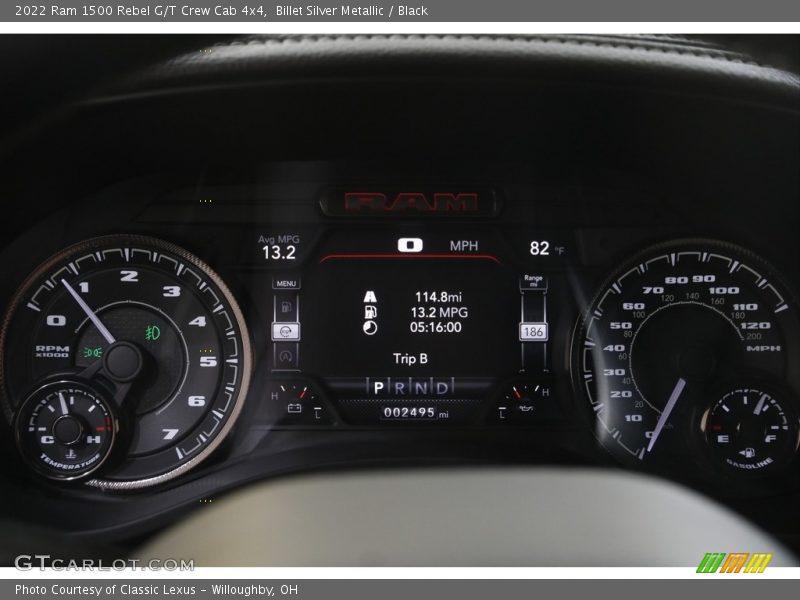  2022 1500 Rebel G/T Crew Cab 4x4 Rebel G/T Crew Cab 4x4 Gauges