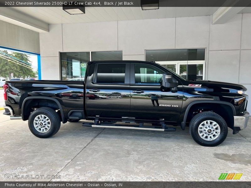 Black / Jet Black 2022 Chevrolet Silverado 2500HD LT Crew Cab 4x4