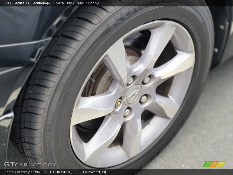 Crystal Black Pearl / Ebony 2013 Acura TL Technology