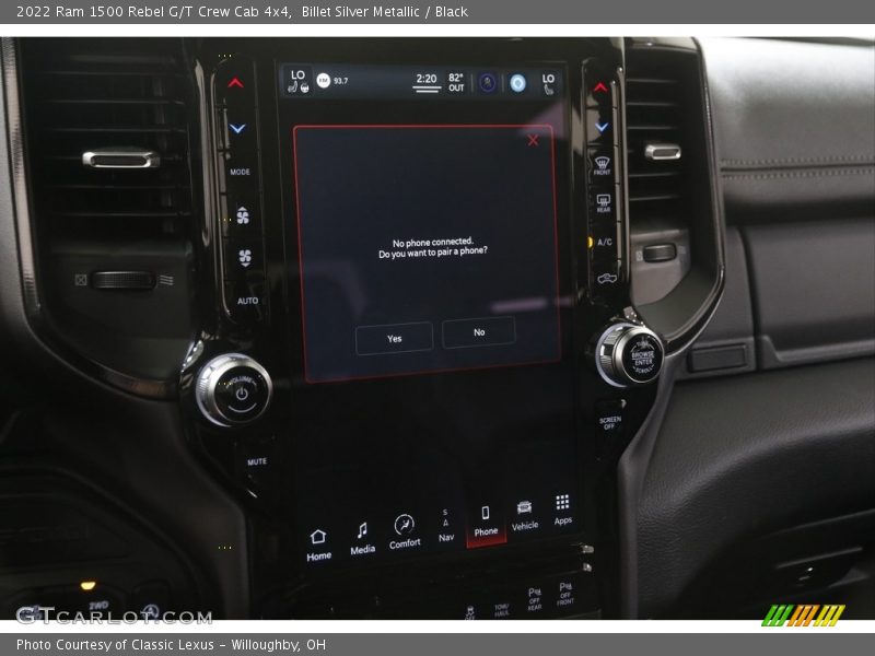 Billet Silver Metallic / Black 2022 Ram 1500 Rebel G/T Crew Cab 4x4