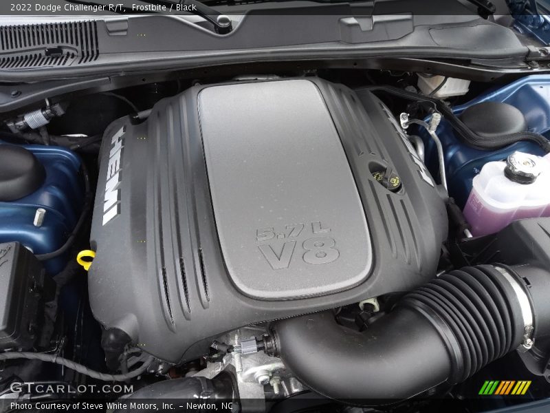 Frostbite / Black 2022 Dodge Challenger R/T