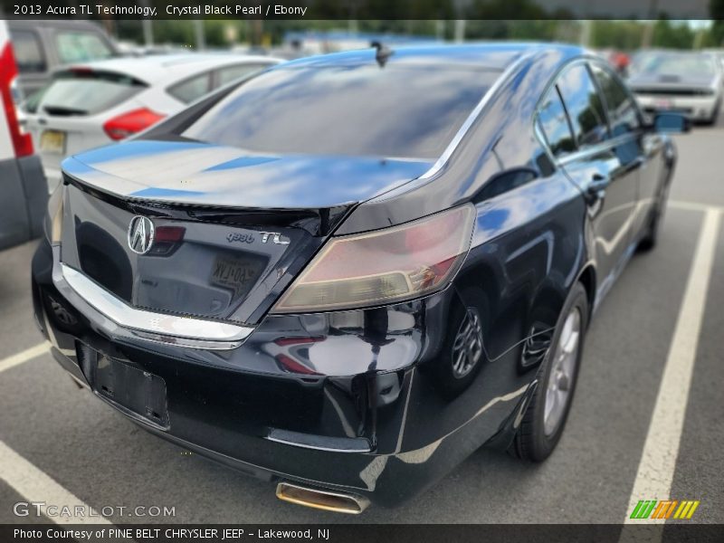 Crystal Black Pearl / Ebony 2013 Acura TL Technology