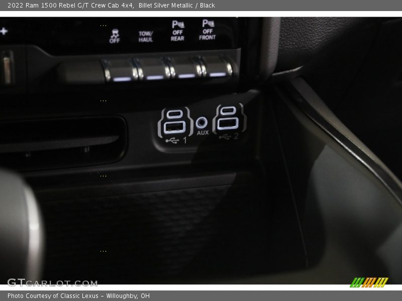 Billet Silver Metallic / Black 2022 Ram 1500 Rebel G/T Crew Cab 4x4