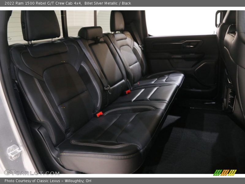 Rear Seat of 2022 1500 Rebel G/T Crew Cab 4x4