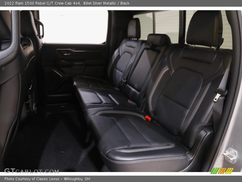 Rear Seat of 2022 1500 Rebel G/T Crew Cab 4x4