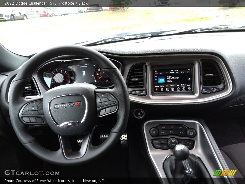 Frostbite / Black 2022 Dodge Challenger R/T