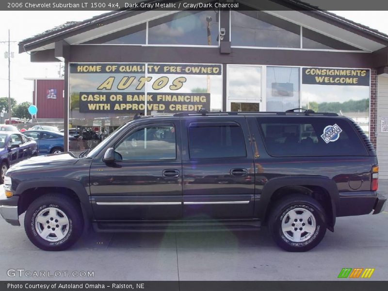 Dark Gray Metallic / Gray/Dark Charcoal 2006 Chevrolet Suburban LT 1500 4x4