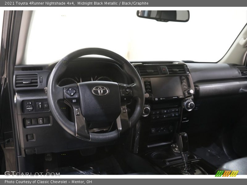 Dashboard of 2021 4Runner Nightshade 4x4