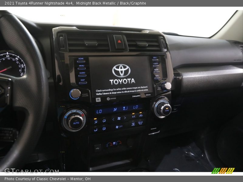 Controls of 2021 4Runner Nightshade 4x4