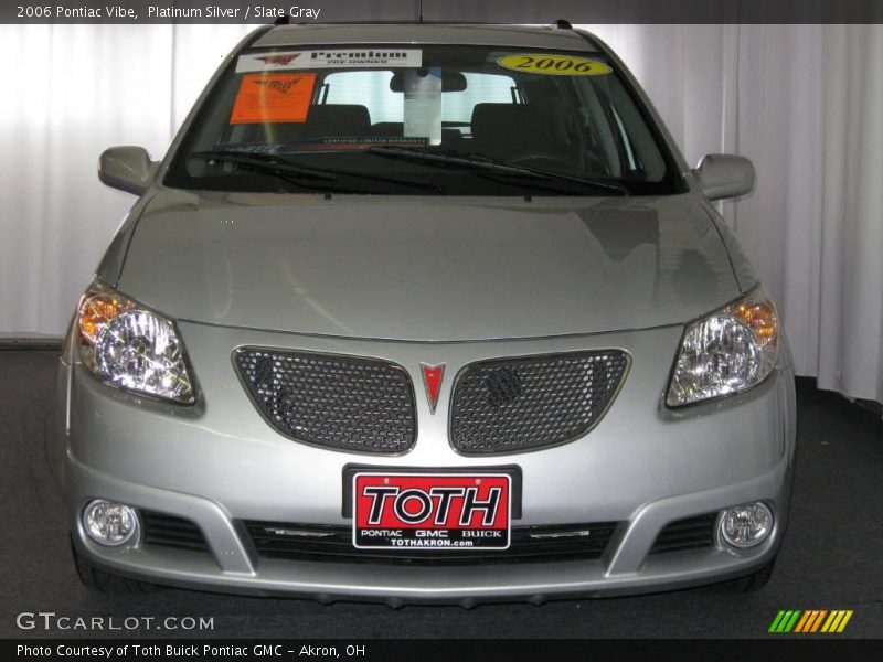 Platinum Silver / Slate Gray 2006 Pontiac Vibe