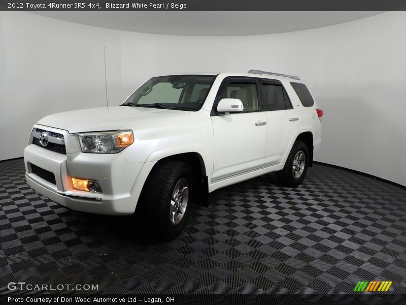 Blizzard White Pearl / Beige 2012 Toyota 4Runner SR5 4x4