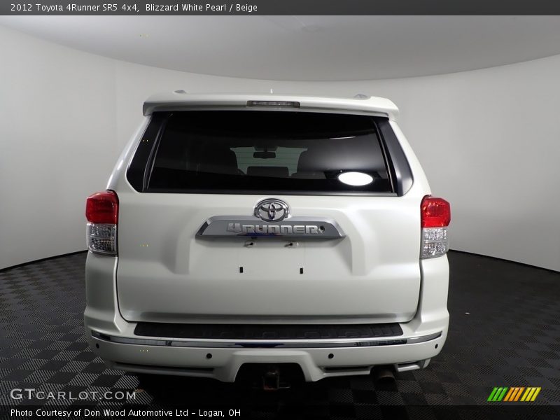 Blizzard White Pearl / Beige 2012 Toyota 4Runner SR5 4x4