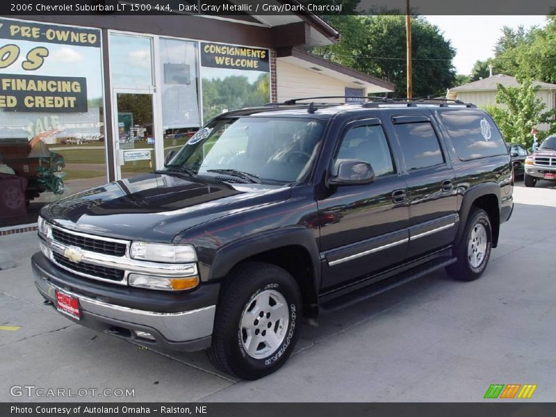 Dark Gray Metallic / Gray/Dark Charcoal 2006 Chevrolet Suburban LT 1500 4x4