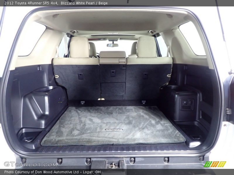 Blizzard White Pearl / Beige 2012 Toyota 4Runner SR5 4x4