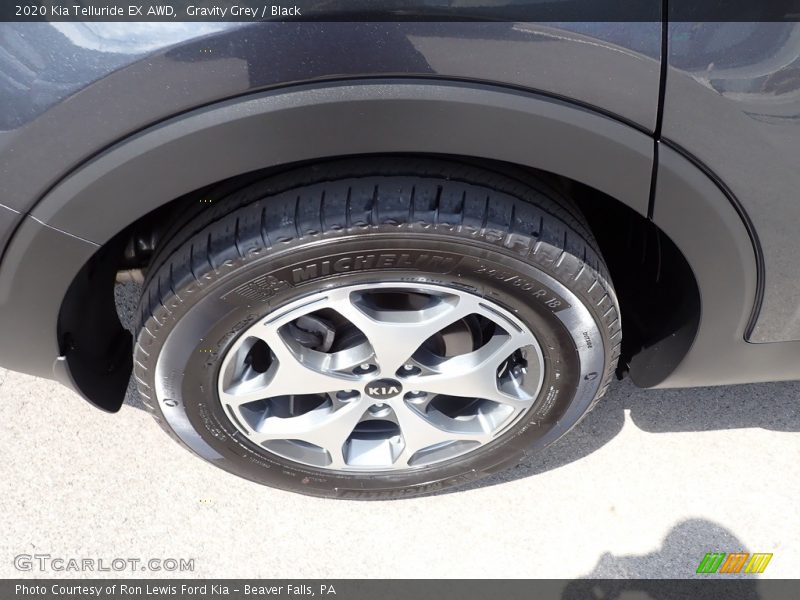 Gravity Grey / Black 2020 Kia Telluride EX AWD