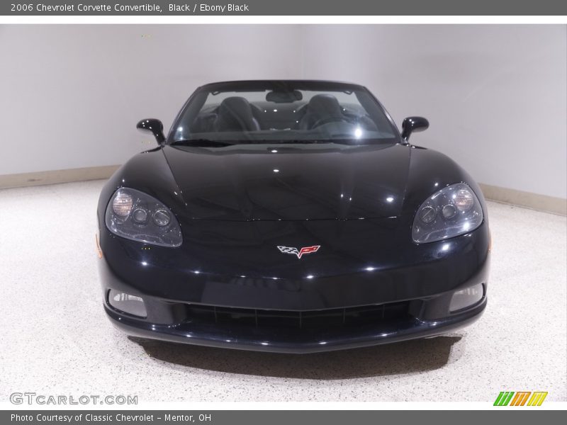 Black / Ebony Black 2006 Chevrolet Corvette Convertible