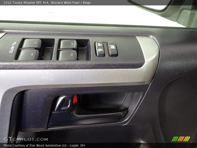Blizzard White Pearl / Beige 2012 Toyota 4Runner SR5 4x4