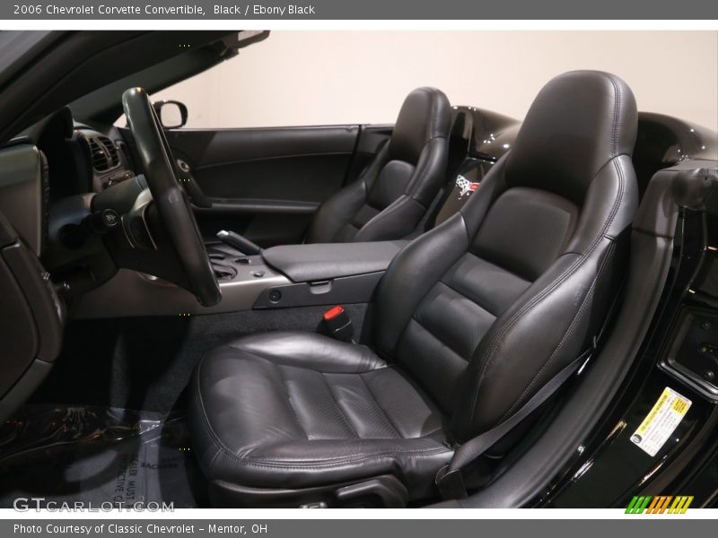 Black / Ebony Black 2006 Chevrolet Corvette Convertible