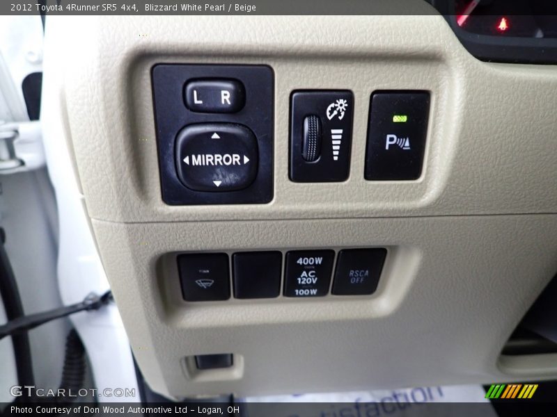 Blizzard White Pearl / Beige 2012 Toyota 4Runner SR5 4x4
