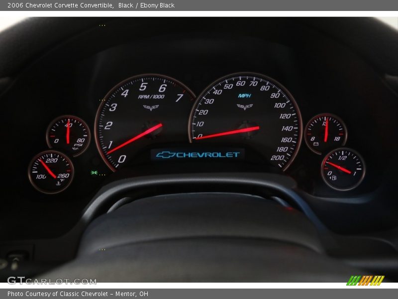 Black / Ebony Black 2006 Chevrolet Corvette Convertible