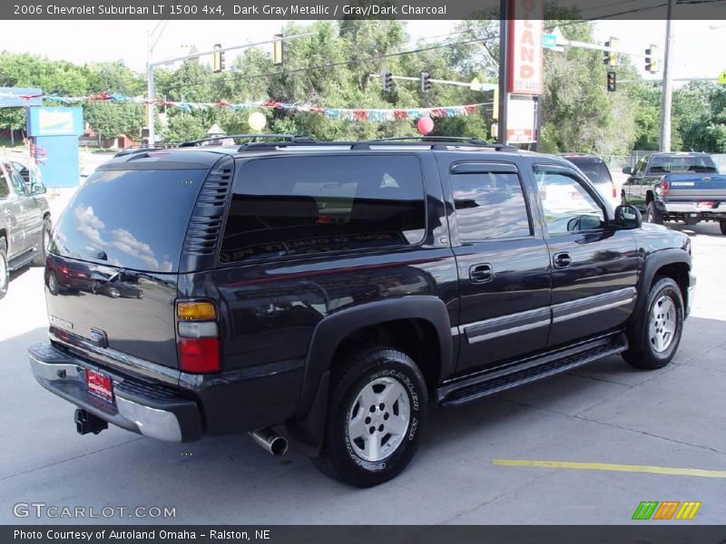 Dark Gray Metallic / Gray/Dark Charcoal 2006 Chevrolet Suburban LT 1500 4x4