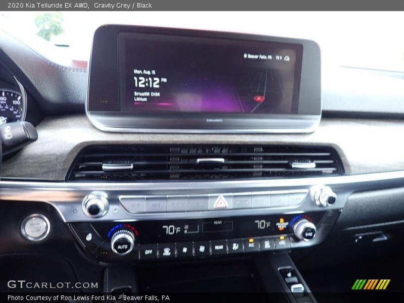 Gravity Grey / Black 2020 Kia Telluride EX AWD