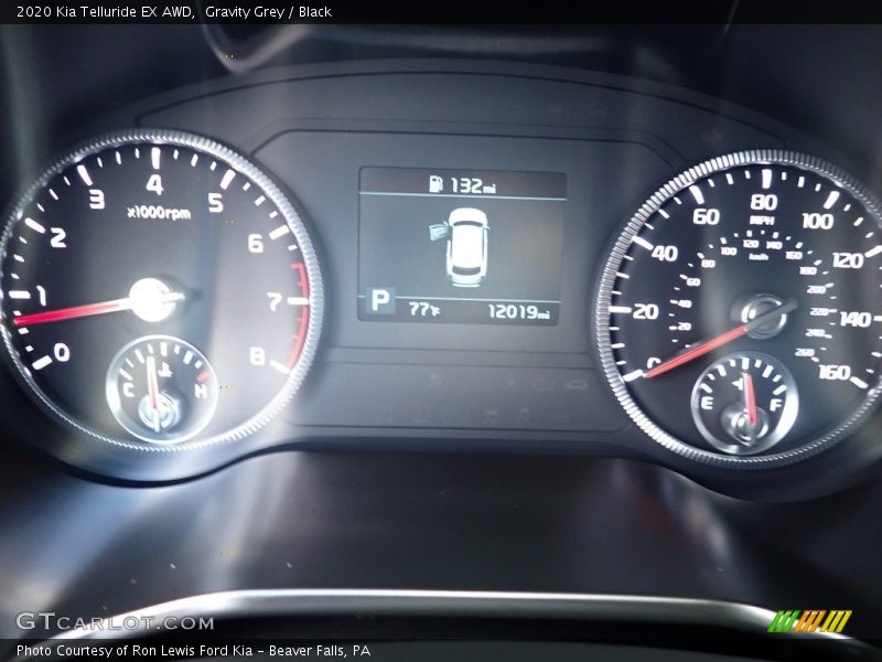 Gravity Grey / Black 2020 Kia Telluride EX AWD
