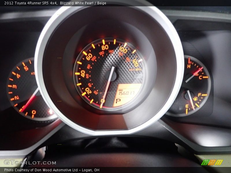Blizzard White Pearl / Beige 2012 Toyota 4Runner SR5 4x4