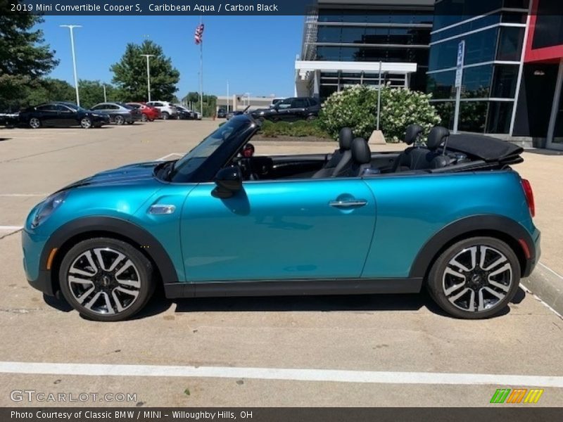  2019 Convertible Cooper S Caribbean Aqua