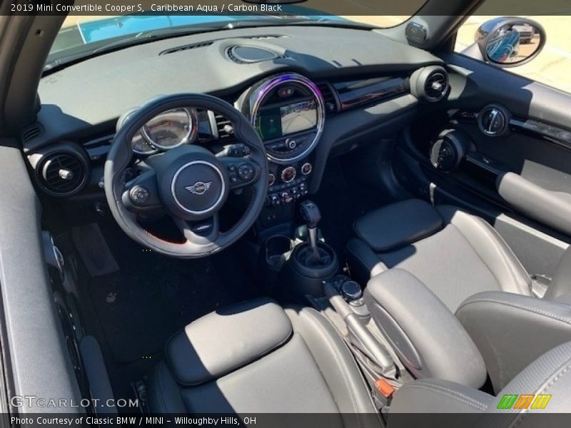 Caribbean Aqua / Carbon Black 2019 Mini Convertible Cooper S