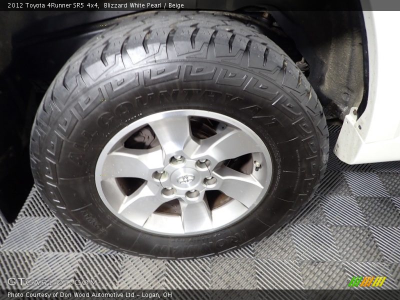 Blizzard White Pearl / Beige 2012 Toyota 4Runner SR5 4x4