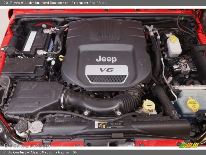 Firecracker Red / Black 2017 Jeep Wrangler Unlimited Rubicon 4x4