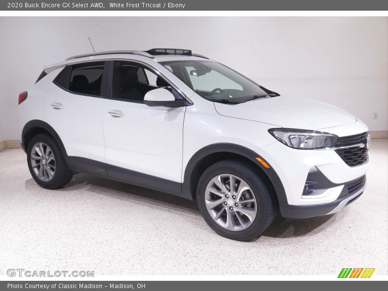 White Frost Tricoat / Ebony 2020 Buick Encore GX Select AWD