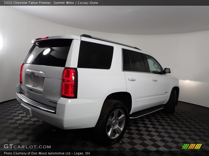 Summit White / Cocoa/­Dune 2020 Chevrolet Tahoe Premier